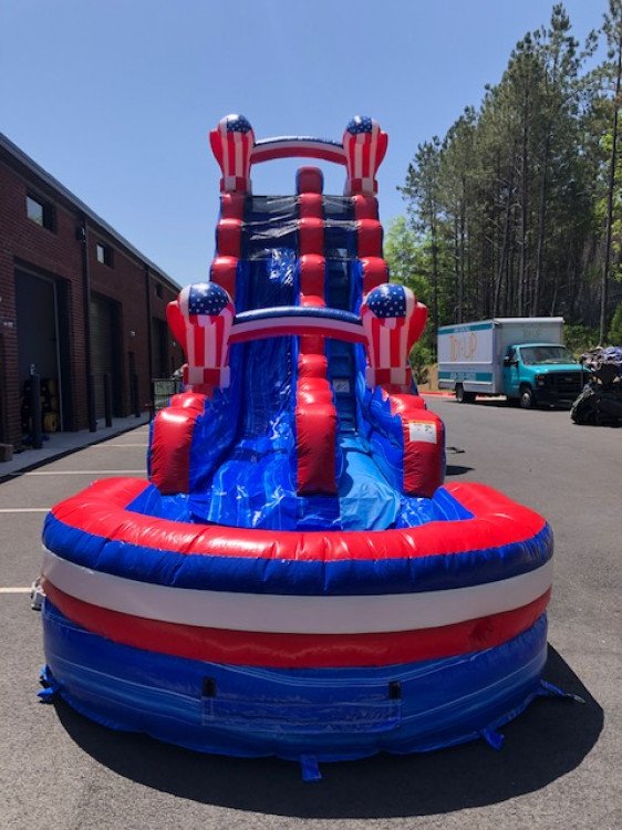 19' American Boxer Water Slide (Free overnight promo) Bounce House