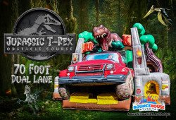 Jurassic T-Rex Obstacle Course