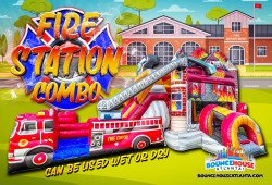 Fire Truck Bounce and Slide