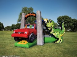 Dino Kidland XL Bounce and Slide Combo