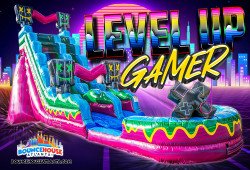 19' Level Up Gamer Water Slide