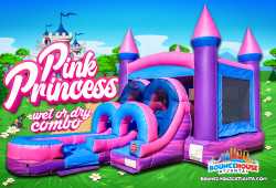 Pink Princess Bounce and Slide Combo