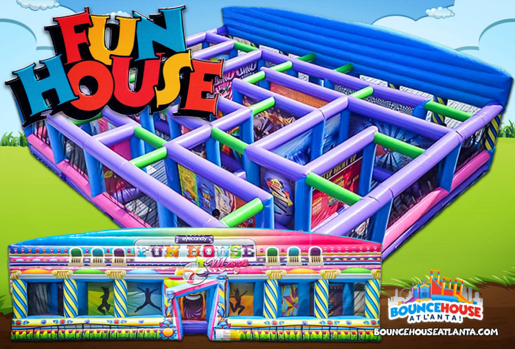 Fun House Maze - Bounce House Atlanta