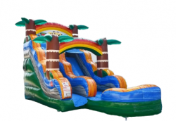 Tiki plunge water slide 15 1722425767 15' Tiki Plunge Water Slide