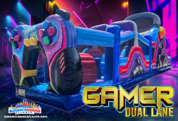 Gamer Dual Lane Obstacle Course