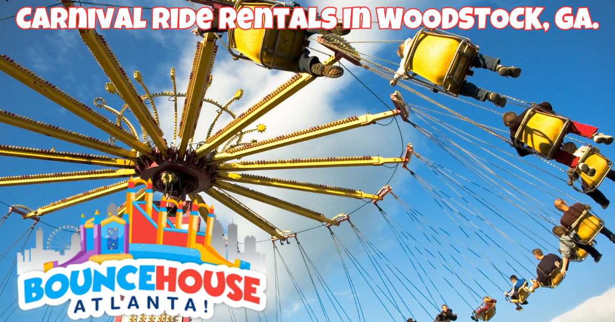 Carnival Ride Rentals In Woodstock, GA. - Bounce House Atlanta