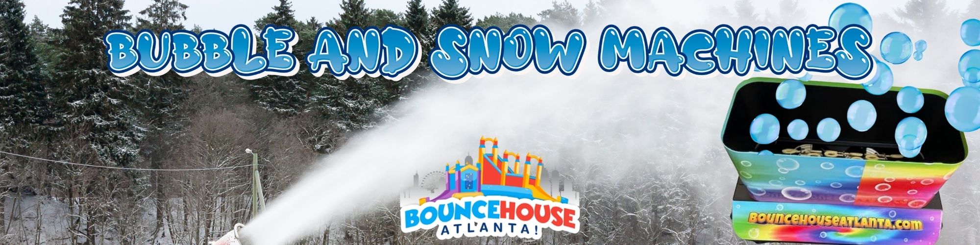 Snow Machine Rentals In Alpharetta, GA. - Bounce House Atlanta