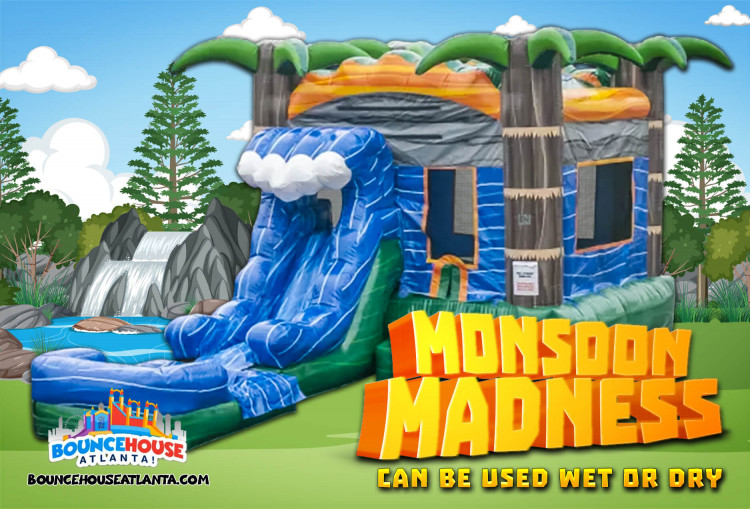 Monsoon Madness Bounce and Slide