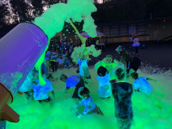 Glow in the Dark Foam Party