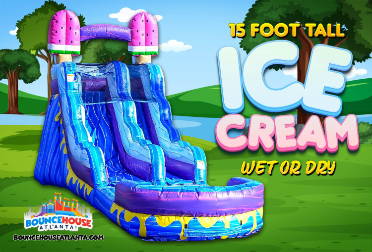 15' Ice Cream Pop Water Slide