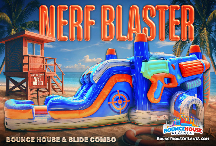 NERF Blaster Bounce and Slide Combo