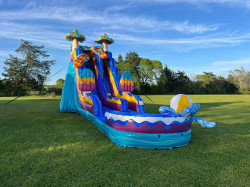 Pool Party Water Slide 1748526885 19' Pool Party Water Slide