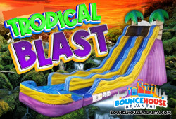 20' Tropical Blast Water Slide
