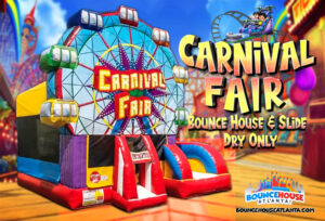 Carnival Bounce And Slide Combo Rental Atlanta Carnival fair bounce and slide combo rental for Atlanta school carnival