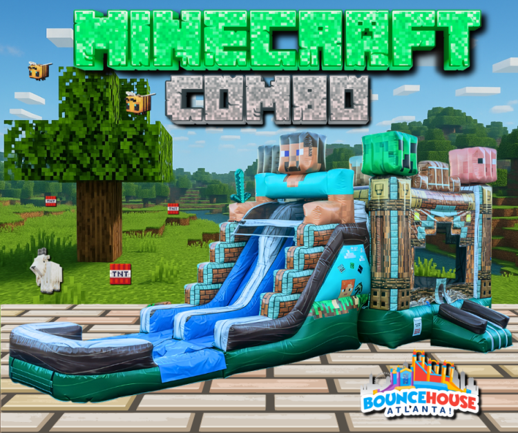 Minecraft Dual Lane Bounce and Slide Combo
