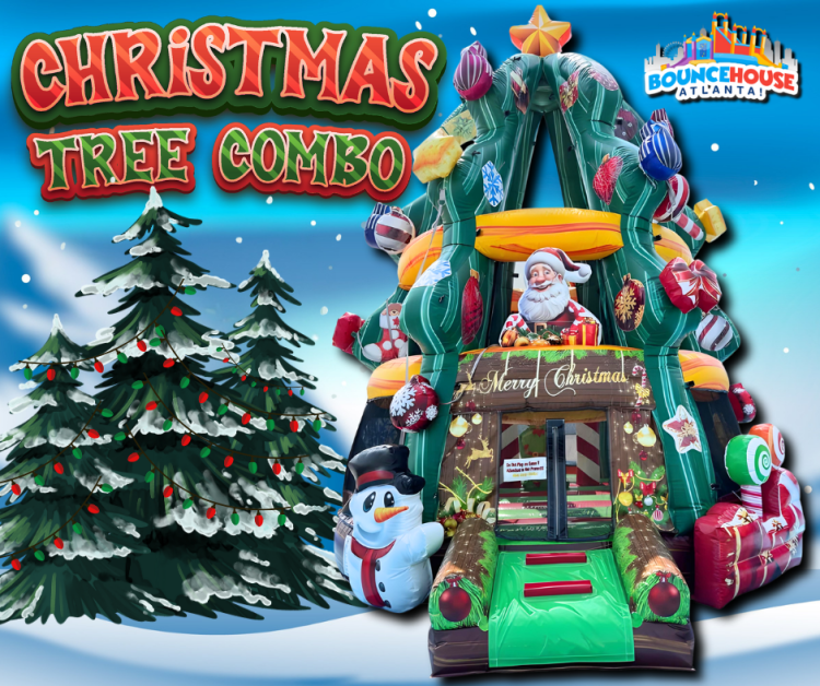 Christmas Tree Bounce House