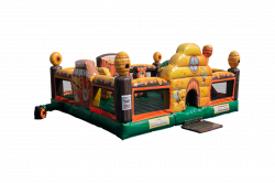 Honey bee inflatable playland3 1701813302 Honey Bee Toddler Playland Combo