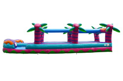 3520Tropical20Hurrican20DL20Slip20n20Slide20IP20Marble20P 7 35' Dual Lane Tropical Hurricane Slip & Slide