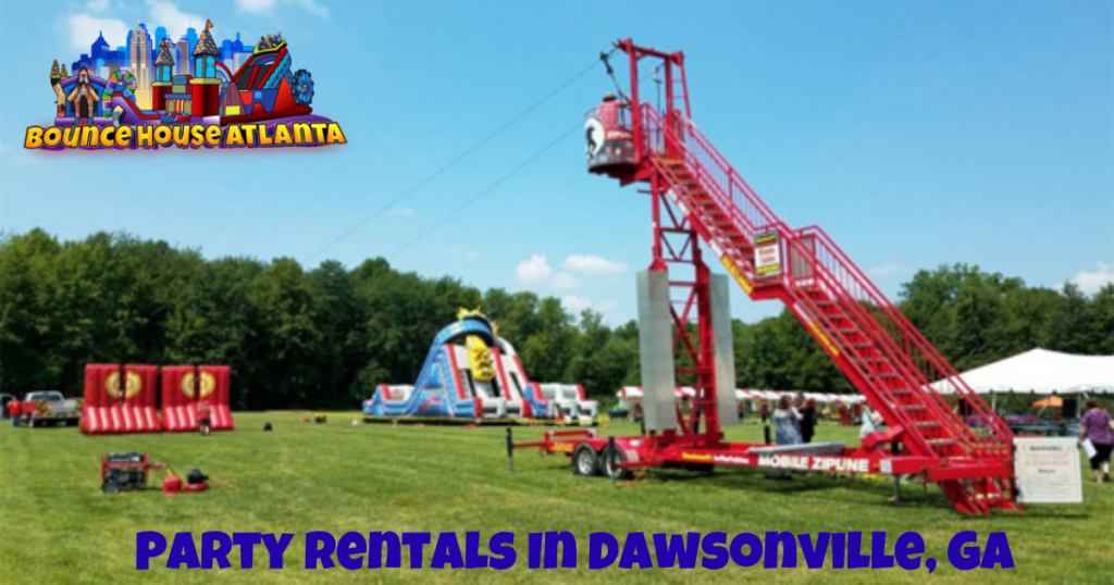 Party Rentals In Dawsonville, GA - Bounce House Atlanta