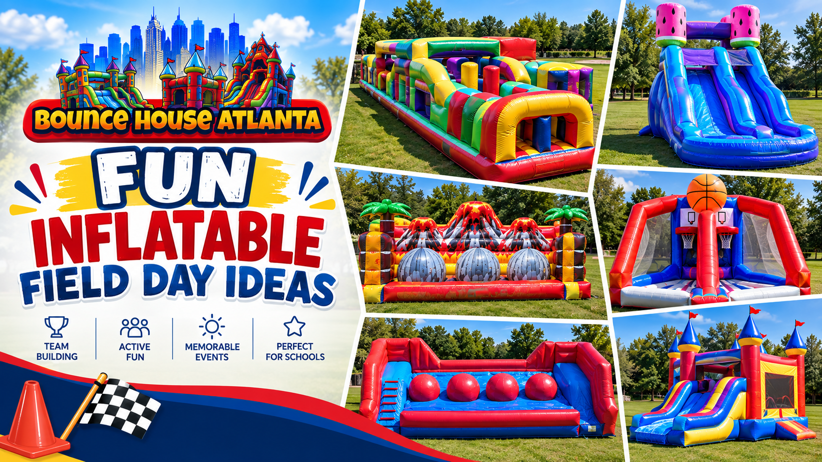 Field Day Ideas For Marietta And Metro Atlanta Schools | Bounce House Atlanta