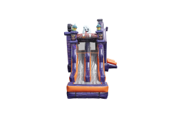 Halloween mansion combo4 1790778417 Halloween Mansion Bounce & Dual Lane Slide Combo