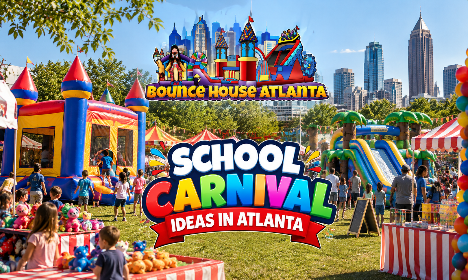 School Carnival Ideas in Atlanta, GA. - Bounce House Atlanta