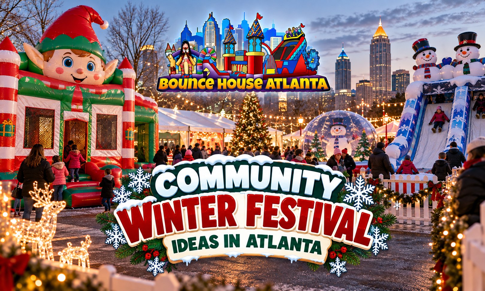 Community Winter Festival Ideas in Atalanta, GA.