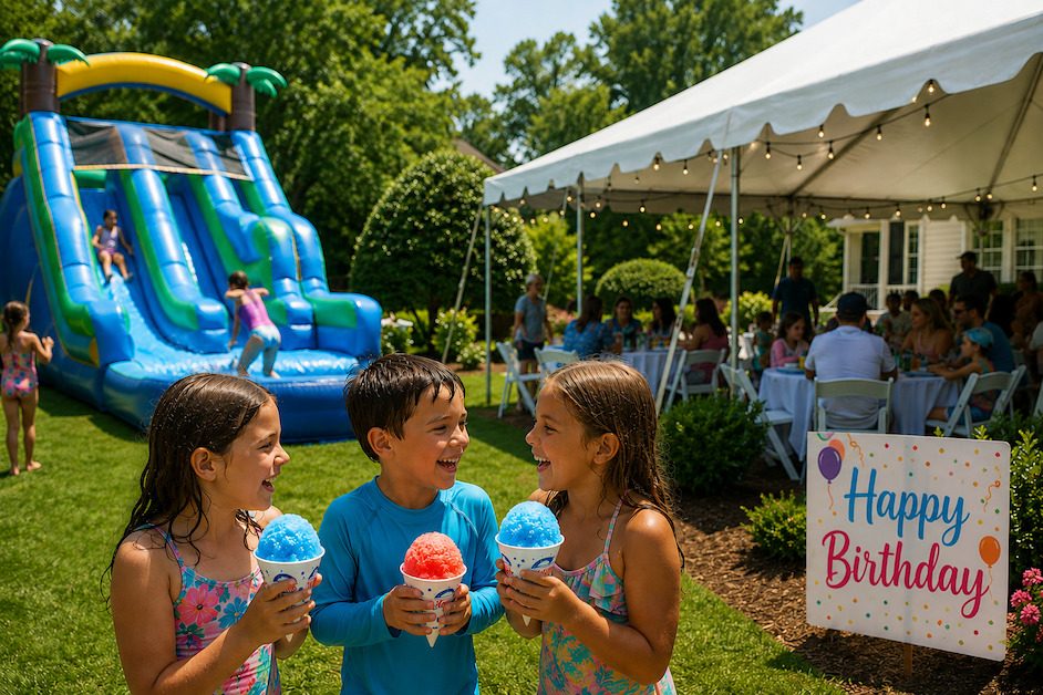 best party rentals for hot georgia summers 2026